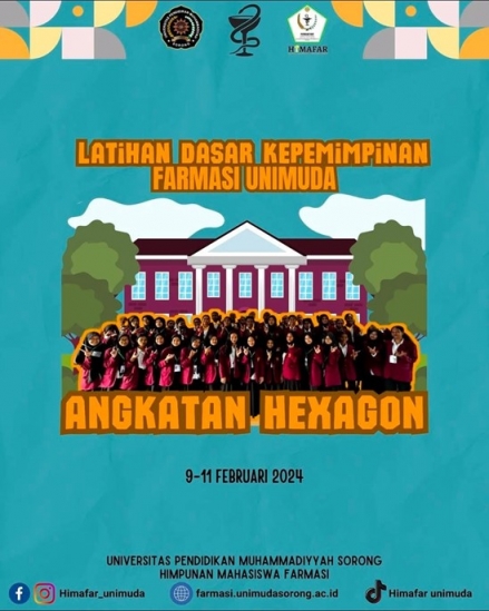 Adakan Latihan Dasar Kepemimpinan Mahasiswa Farmasi II (LDKMF II) HIMAFAR UNIMUDA Sorong