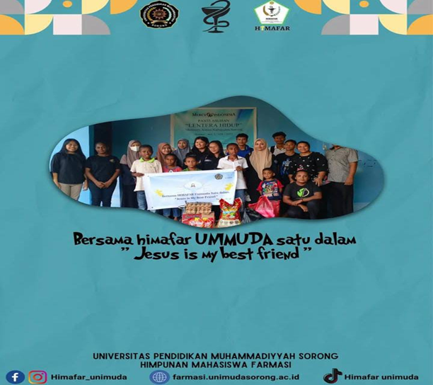 Bersama Himafar Unimuda Satu Dalam “Jesus Is My Best Friend” 2024