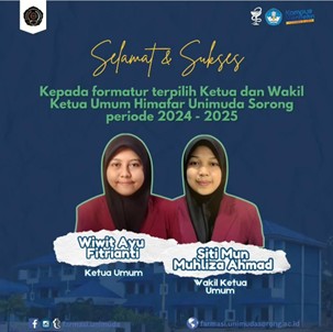 Nahkoda Baru Himafar Unimuda Sorong